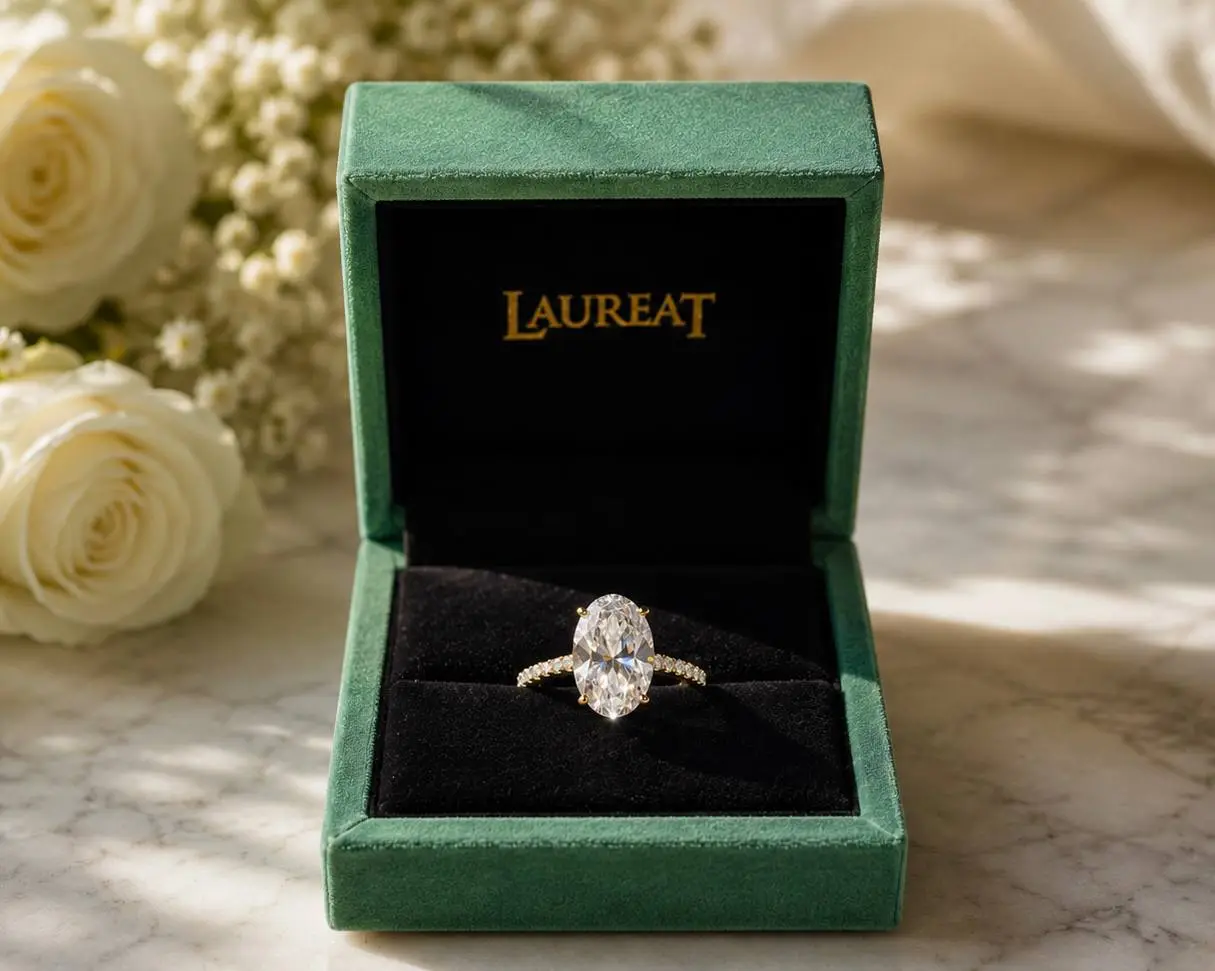 Laureat diamond setting process